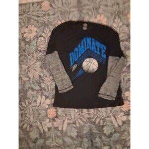 Pro Player Boys' Pullover Sweatshirt Long Sleeve Crew Neck Black Gray Blue 14